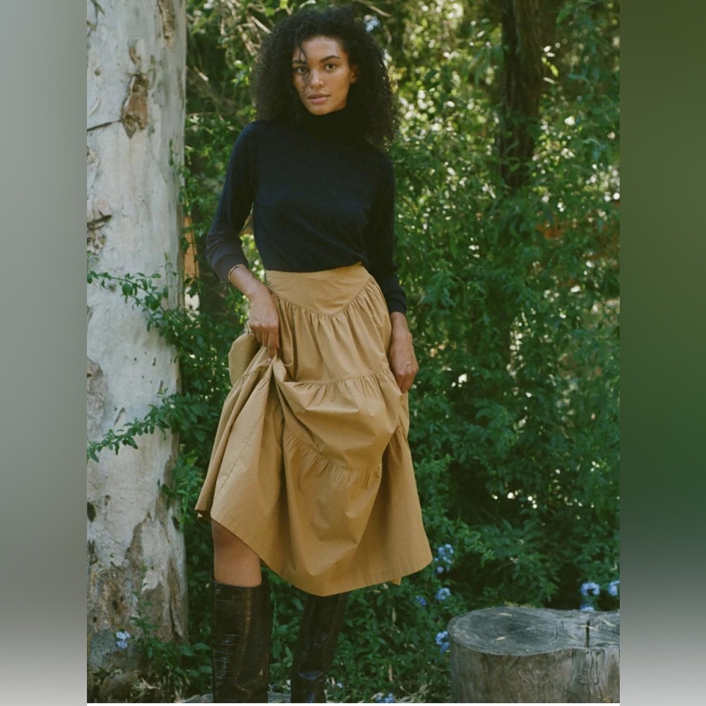 DOEN SANREMO SKIRT -- CORIANDER